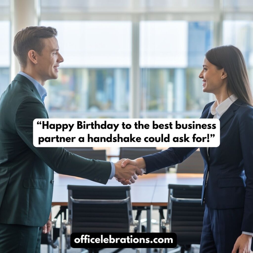 110+ Thoughtful Birthday wishes for Business Partner, messages, quotes, memes 5 Birthday wishes for Business Partner