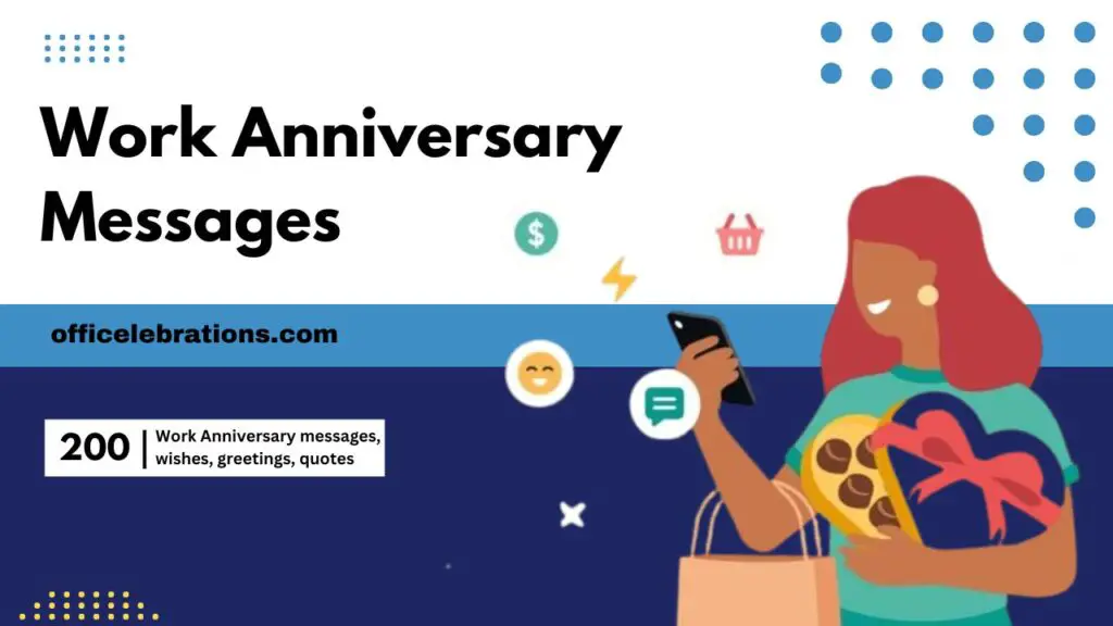 Work Anniversary Messages