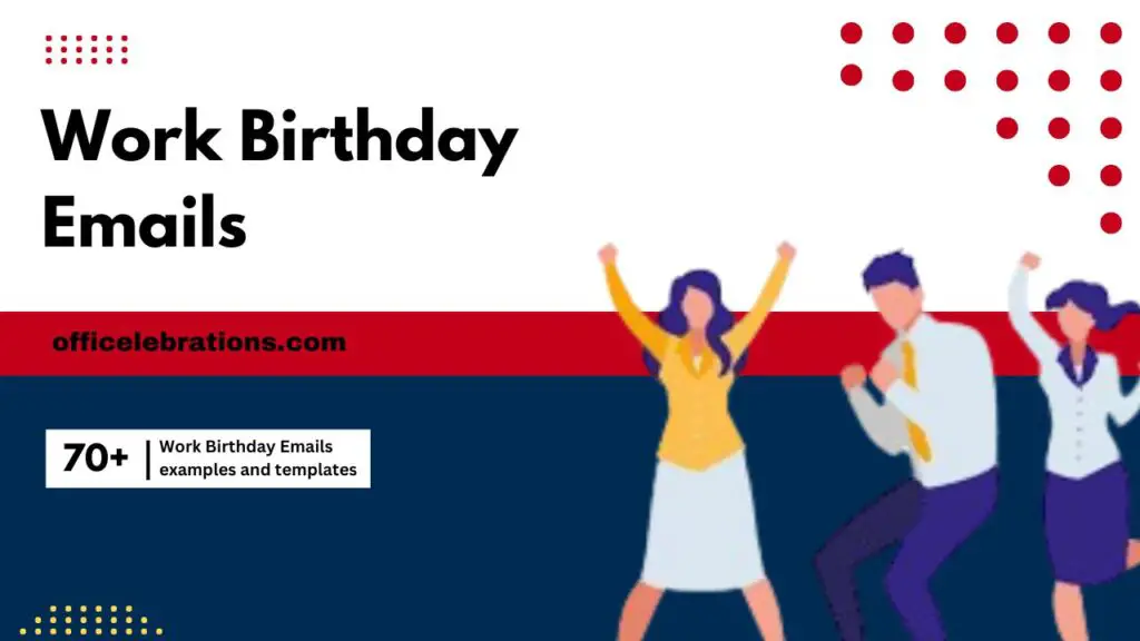 Work Birthday Emails