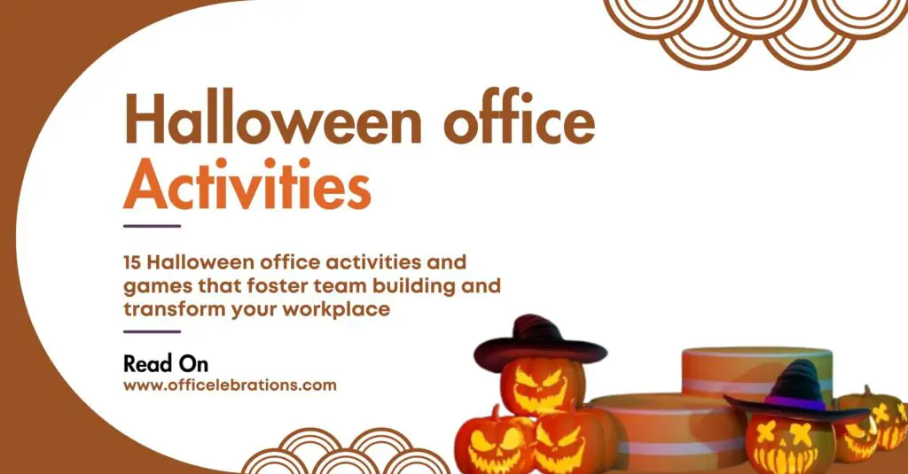 Halloween office activities