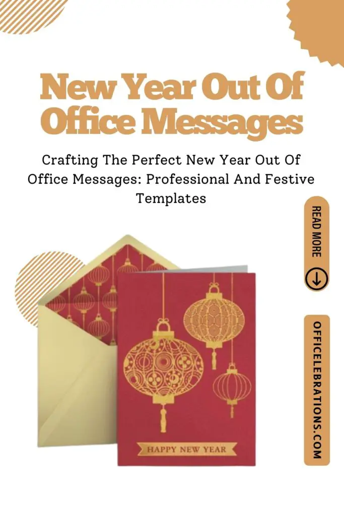 New Year Out Of Office Messages