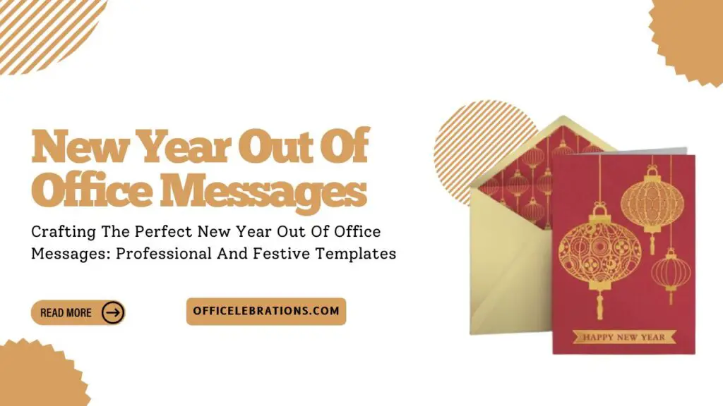 Christmas Holiday Out Of Office Messages