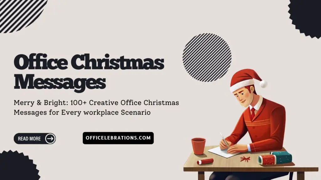 Office Christmas Messages