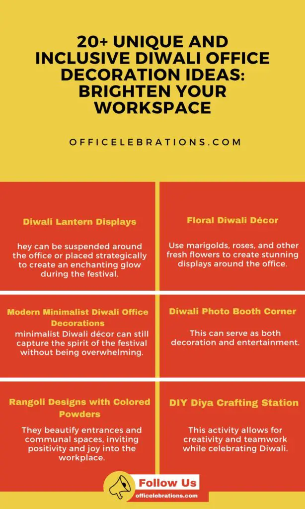20+ Unique and Inclusive Diwali Office Decoration Ideas: Brighten Your Workspace 1 Diwali Office Decoration Ideas